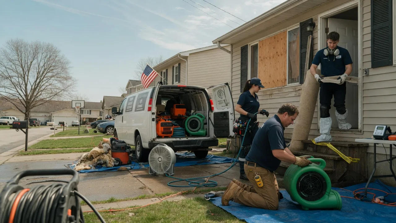 Water Damage Restoration in Strong City, KS near me